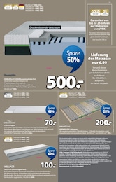 JYSK Lattenrost im Prospekt 