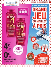 Prospectus E.Leclerc à Razé, "GRAND JEU DU MAILLOT À POIS", 16 pages de promos valables du 01/07/2025 au 12/07/2025