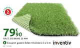 Promo Coupon gazon Eden 4 teintes à 79,90 € dans le catalogue Mr.Bricolage à Saint-Claude