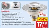 2in1 Waschbeckenstöpsel von DrainMagic im aktuellen Netto Marken-Discount Prospekt für 17,99 €