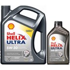 Promo Huile moteur shell helix ultra 5w30 essence et diesel 5 l + 1 l à 40,50 € dans le catalogue Norauto à Grigny