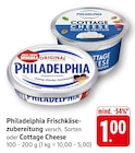 EDEKA - Frischkäsezubereitung Angebot im Prospekt Frischkäsezubereitung bei EDEKA im Prospekt "" für 1,00 €