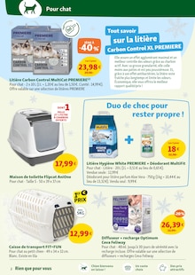 Catalogue Maxi Zoo de la semaine "Des promos à faire fondre les prix !" avec 2 pages, valide du 29/10/2025 au 05/11/2025 pour Clermont-Ferrand et alentours Prospectus Maxi Zoo de la semaine "Des promos à faire fondre les prix !" avec 2 pages, valide du 29/10/2025 au 05/11/2025 pour Clermont-Ferrand et alentours
