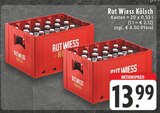 Kölsch Angebote von Rut Wiess bei EDEKA Gummersbach für 13,99 €