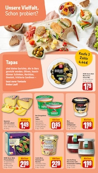 Oliven im aktuellen REWE Prospekt (Düsseldorf) Oliven im REWE Prospekt "Dein Markt" mit 18 Seiten (Düsseldorf)