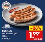 Aktuelle Bratwurst Angebote bei Netto Marken-Discount in Mönchengladbach Aktuelles Gut Ponholz Angebot bei Netto Marken-Discount in Mönchengladbach ab 1,99 €