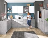 Einbauküche Stone Beton Angebote von Nolte,Premiere bei porta Möbel Aachen für 4.999,00 €