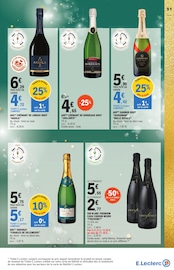 Promos Crémant De Limoux dans le catalogue "VOS PRÉPARATIFS DE NOËL à prix E.Leclerc" de E.Leclerc à la page 91