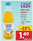 Aktuelles Saft oder Nektar Angebot bei Netto Marken-Discount in Jena ab 1,49 €