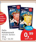 Katzensnack Angebote von Felix bei budni Stade für 0,99 €