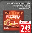 Pizzeria Style Angebote von Wagner bei E center Remscheid für 2,49 €