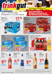 Aktueller Trinkgut Discounter Prospekt in Bad Abbach und Umgebung, "Aktuelle Angebote" mit 4 Seiten, 24.11.2025 - 29.11.2025