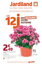 Prospectus Jardiland, "Les 12J qui secouent votre automne",  pages, 23/10/2024 - 03/11/2024