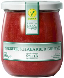 Erdbeer-Rhabarber-Grütze oder Rote Grütze bei REWE in Bremen Erdbeer-Rhabarber-Grütze oder Rote Grütze im Angebot bei REWE Bremen für 1,59 €