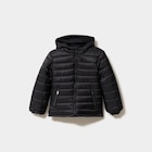 Doudoune réversible zippée à capuche noir garçon - La Halle Doudoune réversible zippée à capuche noir garçon à 19,99 € dans le catalogue La Halle