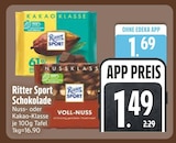 Nuss-Klasse Angebote von Ritter Sport bei EDEKA Friedrichshafen für 1,49 €