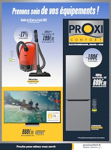 Prospectus Proxi Confort en cours, "Prenons soin de vos équipements !", page 1 sur 8