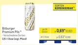 Premium Pils Angebote von Bitburger bei METRO Hildesheim für 0,82 €