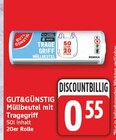Aktuelles Müllbeutel mit Tragegriff Angebot bei EDEKA in Potsdam ab 0,55 €