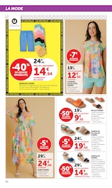 Promos Chaussures dans le catalogue "Super U" de Super U Chaussures en promo dans le catalogue Super U à la page 40