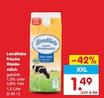 frische Weidemilch im Angebot bei Netto Marken-Discount in Rostock frische Weidemilch Angebote von Landliebe bei Netto Marken-Discount Rostock für 1,49 €
