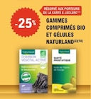 -25% gammes comprimés bio et gélules NATURLAND - NATURLAND dans le catalogue E.Leclerc