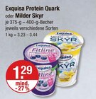 Protein Quark oder Milder Skyr von Exquisa im aktuellen V-Markt Prospekt für 1,29 €