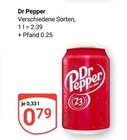 Dr Pepper im Angebot bei GLOBUS in Leipzig Dr Pepper Angebote bei GLOBUS Leipzig für 0,79 €