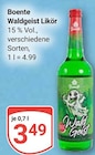 Waldgeist Likör von Boente im aktuellen GLOBUS Prospekt