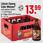 Cola-Weizen im Trinkgut Prospekt Cola-Weizen von Lösch-Zwerg im aktuellen Trinkgut Prospekt für 13,99 €