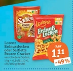 Cracker im tegut Prospekt Erdnuß Locken von Lorenz im aktuellen tegut Prospekt für 1,11 €