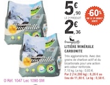 Promo Litière Minérale Carbonite à 2,36 € dans le catalogue E.Leclerc à Romilly-sur-Seine