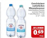 natürliches Mineralwasser Angebote von Gerolsteiner bei Marktkauf Schwabach für 0,69 €