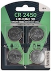 Lithium Knopfzellen "CR2032" oder "CR2450" Angebote von VIVESS bei REWE Hanau für 2,99 €