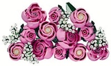 Bouquet de roses roses - LEGO en promo chez Super U Toulon à 37,99 €