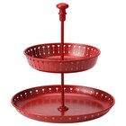 Etagere 2-fach rot von GARNERA für 19,99 € bei IKEA im Angebot Etagere 2-fach rot von GARNERA im aktuellen IKEA Prospekt