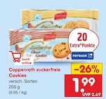 zuckerfreie Cookies im Angebot bei Netto Marken-Discount in Flensburg zuckerfreie Cookies Angebote von Coppenrath bei Netto Marken-Discount Flensburg für 1,99 €