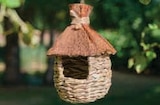 Nichoir en fibre naturelle dans le catalogue Super U