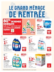 Promos Lessive dans le catalogue "LE GRAND MÉNAGE DE RENTRÉE" de Auchan Hypermarché Lessive en promo dans le catalogue Auchan Hypermarché à la page 12