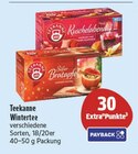 Aktuelles Wintertee Angebot bei E center in Dresden