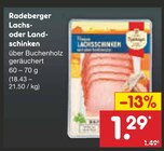 Aktuelle Radeberger Angebote bei Netto Marken-Discount in Erfurt Aktuelles Lachs- oder Landschinken Angebot bei Netto Marken-Discount in Erfurt ab 1,29 €