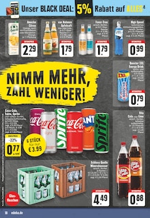 Cola im EDEKA Prospekt "Aktuelle Angebote" mit 24 Seiten (Solingen (Klingenstadt))