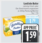 Butter rahmig-frisch im EDEKA Prospekt Butter rahmig-frisch von Landliebe im aktuellen EDEKA Prospekt für 1,59 €
