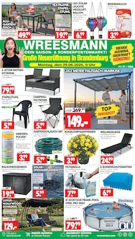 Aktueller Wreesmann Prospekt für Brandenburg (Havel) und Ungebung, Seiten zum blättern Wreesmann Prospekt DEIN SAISON- & SONDERPOSTENMARKT! mit Seiten in Brandenburg (Havel) und Umgebung