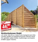 Sichtschutzzaun Stabil Angebote bei bauSpezi Erlangen für 44,99 €