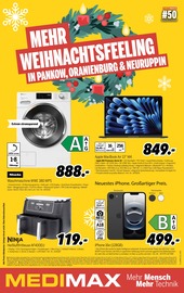 Aktueller MEDIMAX Prospekt mit Notebook, "MEHR WEIHNACHTSFEELING", Seite 1