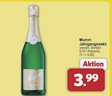 Jahrgangssekt von Mumm für 3,99 € bei famila Nordwest im Angebot Jahrgangssekt von Mumm im aktuellen famila Nordwest Prospekt