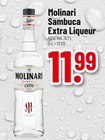 Sambuca Extra Liqueur im Angebot bei Trinkgut in Bad Homburg Sambuca Extra Liqueur Angebote von Molinari bei Trinkgut Bad Homburg für 11,99 €