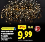 Guirlande led galaxie - LIVARNO HOME en promo à 9,99 € chez Lidl Guirlande led galaxie - LIVARNO HOME dans le catalogue Lidl