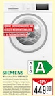 Waschmaschine WM14N127 im Angebot bei Marktkauf in Ludwigsburg Waschmaschine WM14N127 Angebote von SIEMENS bei Marktkauf Ludwigsburg für 449,00 €